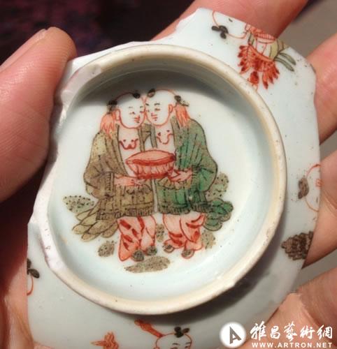 瓷器上的和合二仙寓意-鉴赏收藏-中国艺术品