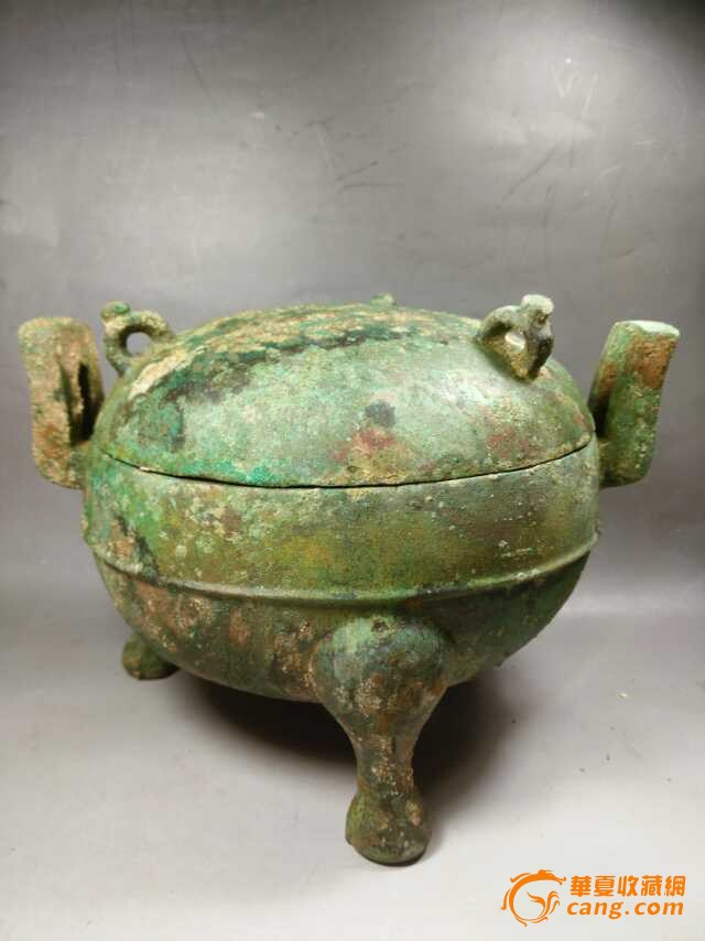 青銅器青銅中国古美術青銅鼎-