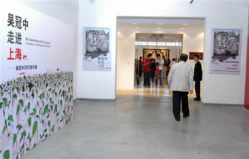 “走进上海——吴冠中2007年新作展”今在上海五角场800号美术馆亮相 