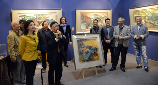 2014（第十八届）上海艺术博览会预展今晚盛况空前