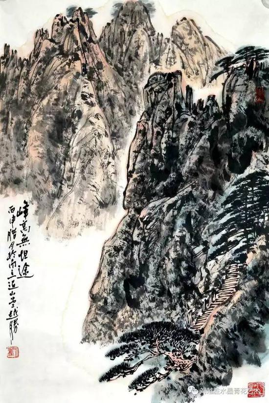 任性之画印象刘越胜山水画