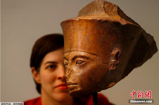 少年法老图坦卡门雕像确定被拍卖 埃及呼吁归还