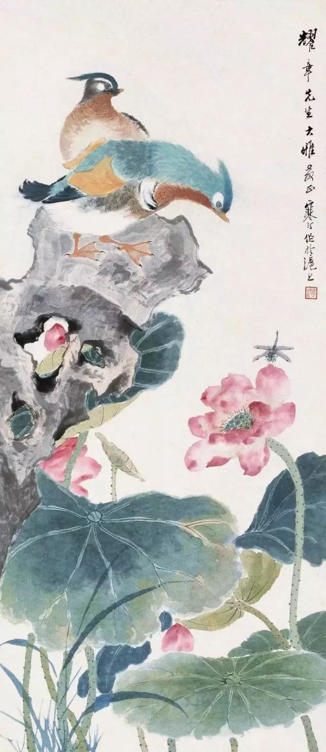 寒汀笔下鸟，天下到处飞