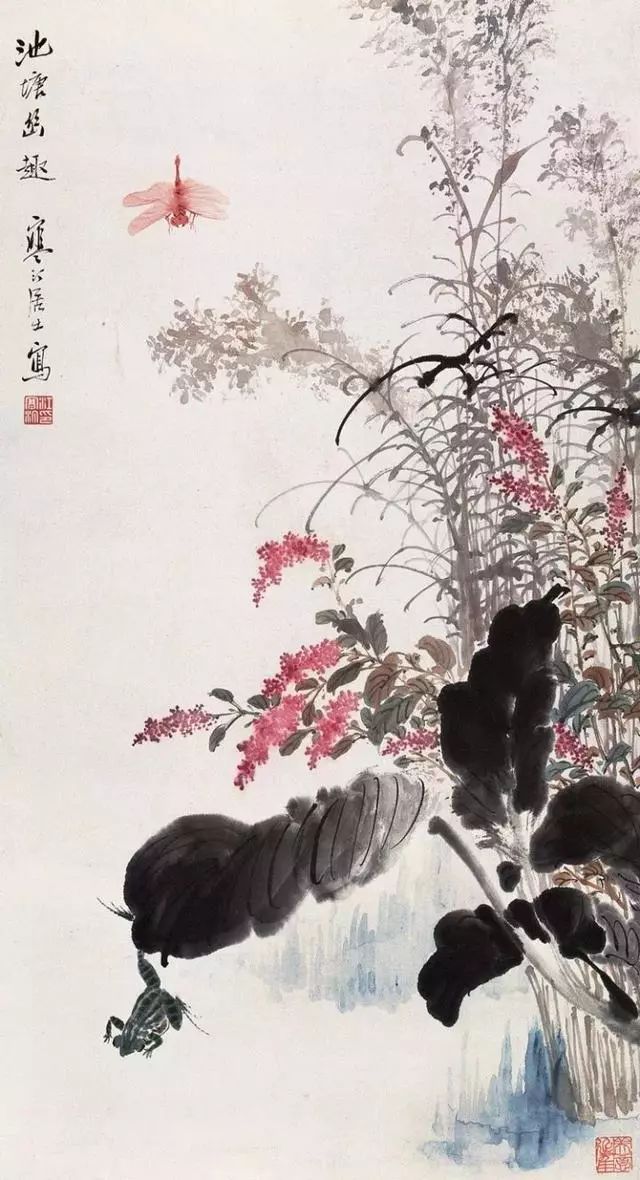 寒汀笔下鸟，天下到处飞