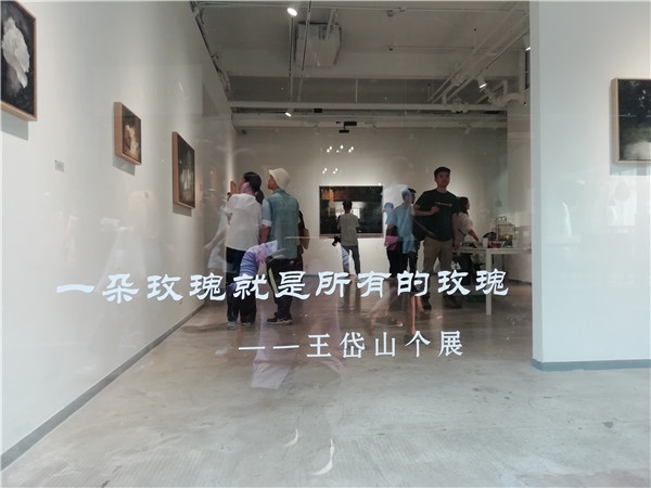 王岱山个展“一朵玫瑰就是所有的玫瑰”在深圳华侨城桥舍画廊开幕