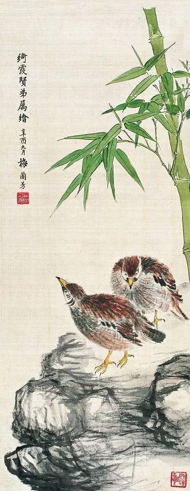 梅兰芳大师的花鸟画难得一见!