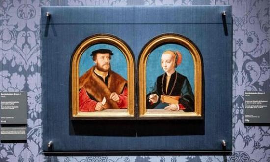 分离125年 一对文艺复兴时期夫妇画像合璧
