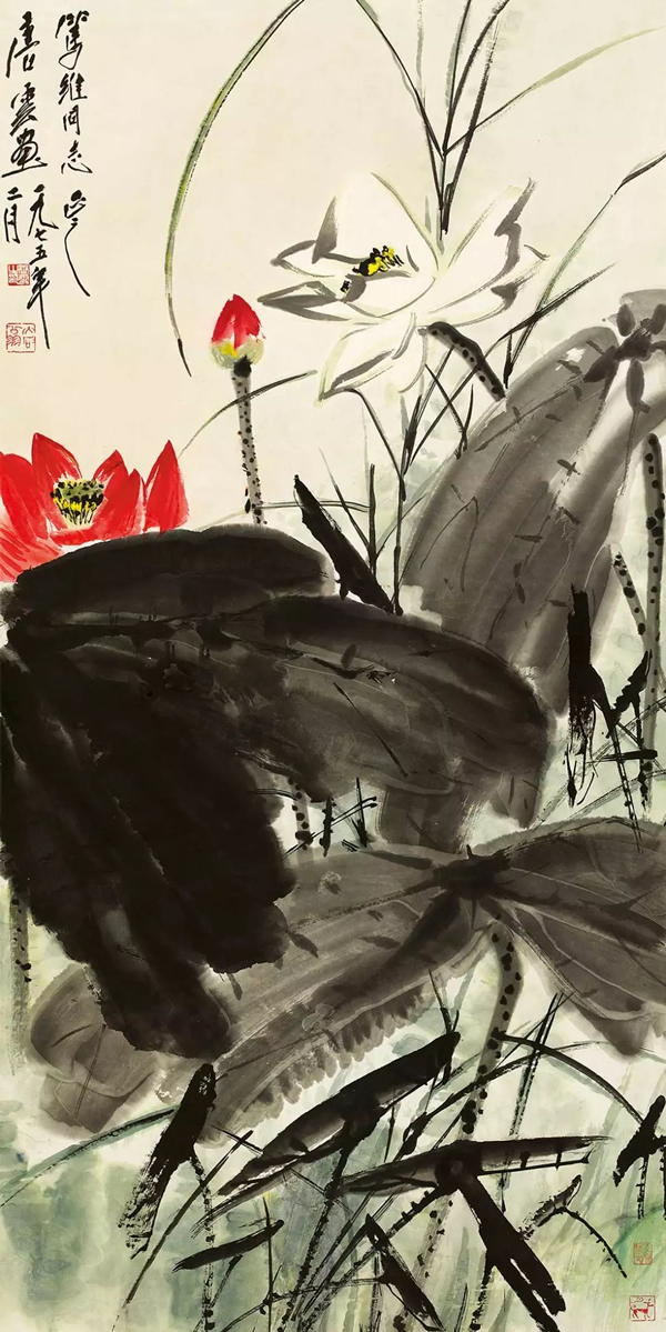唯有写意才能体现中国画的灵魂，中国画需要“大写意”