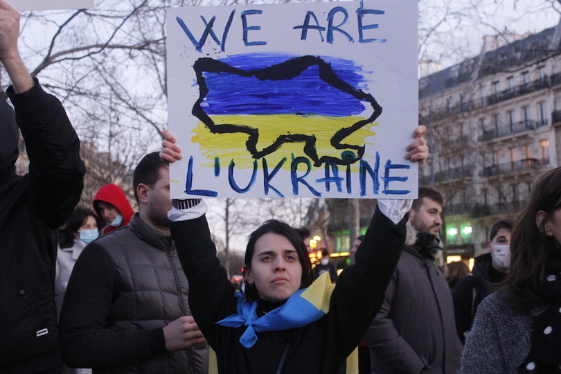 乌克兰和俄罗斯艺术家谴责对乌克兰的入侵